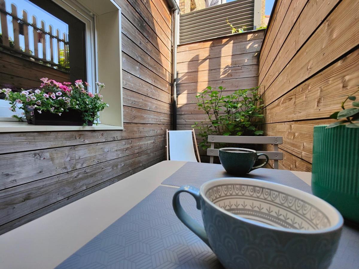 Le Bienvenu - T2 Avec Terrasse Au Coeur De Malo Apartman Dunkirk Kültér fotó